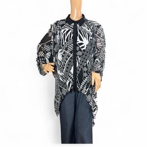 Cato tunic blouse evening size XL